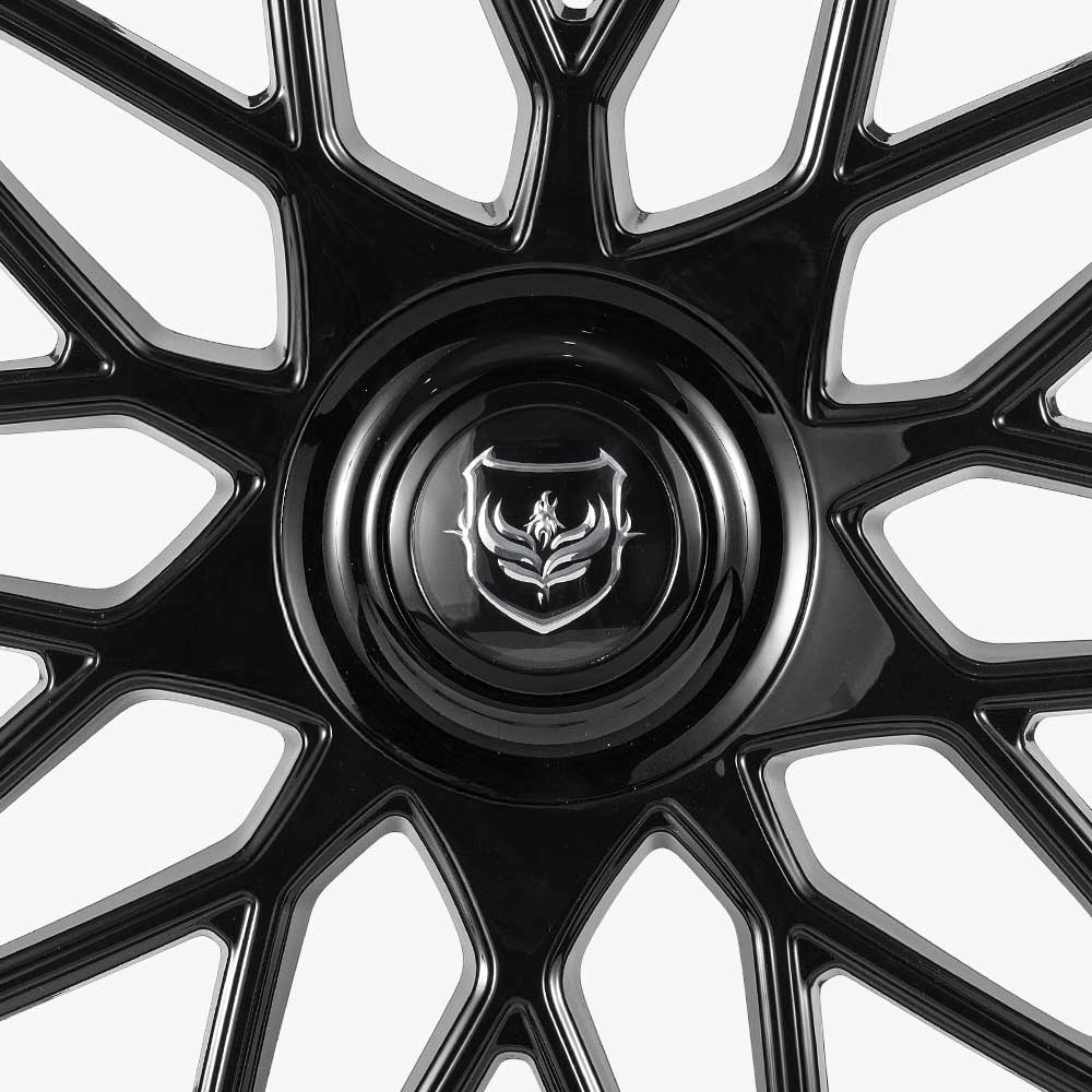 gloss black gianna prestigio foating cap detail