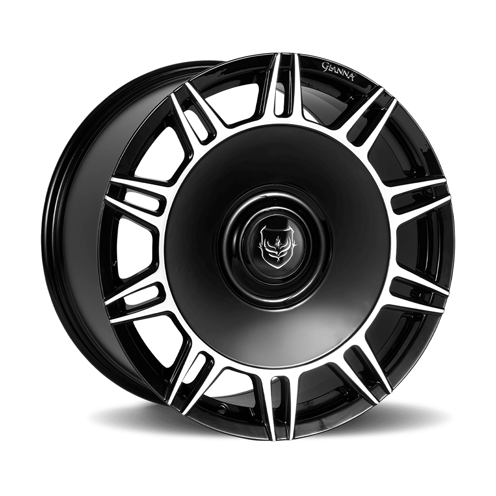 gianna splendido gloss black machined