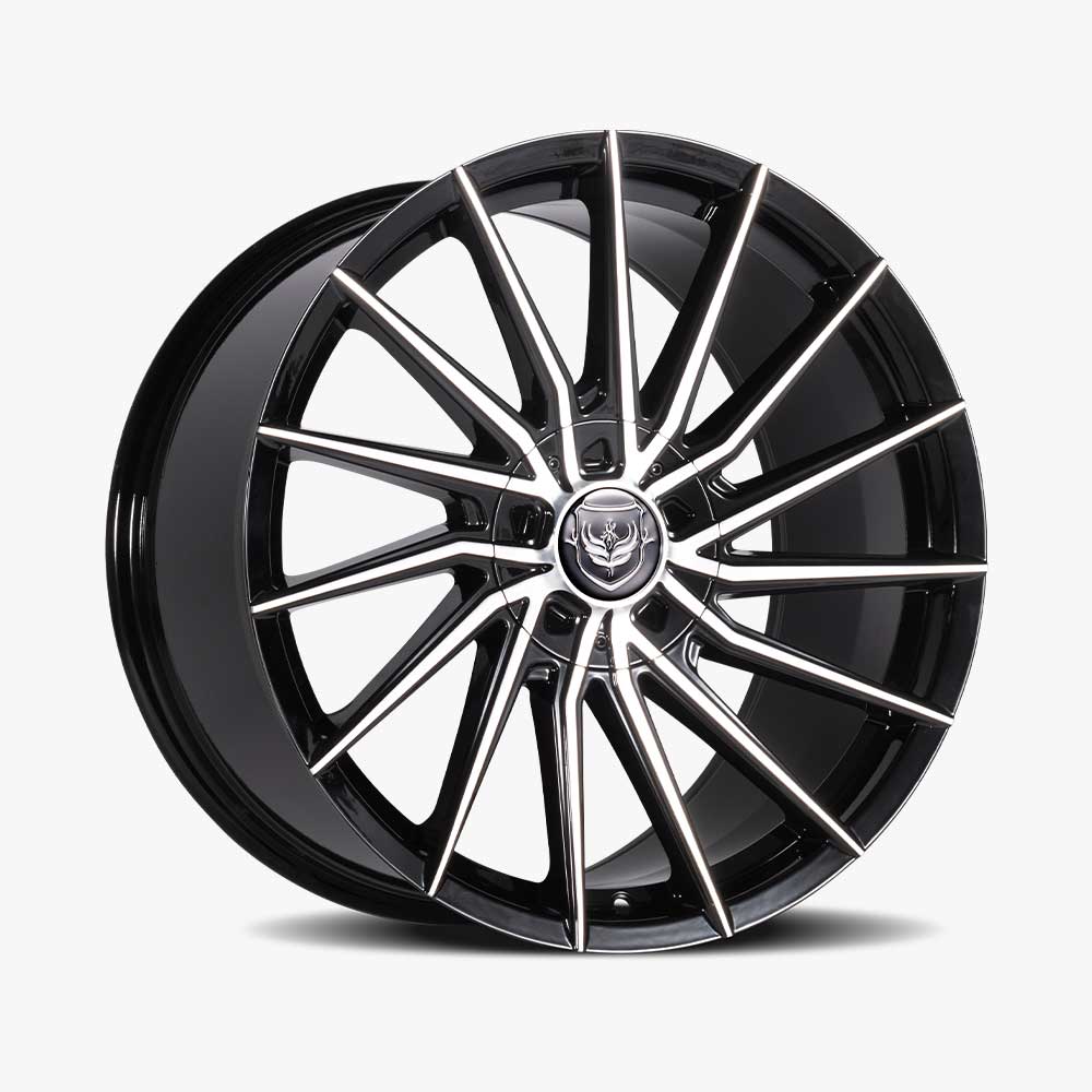 gloss black machined gianna lusso angle